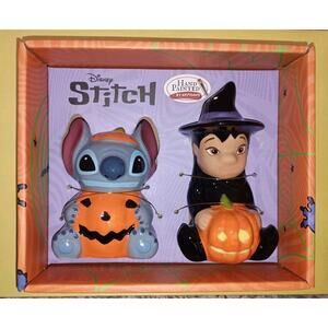Lilo And Stitch Halloween Salt And Pepper Shakers Brand New